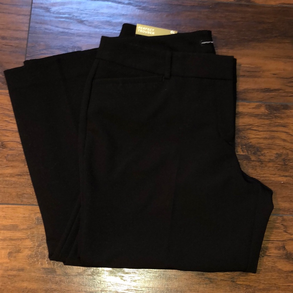 Black, Bootcut Slacks